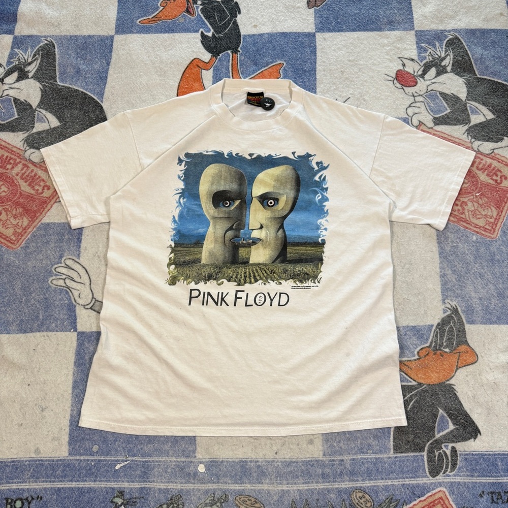 Vintage Pink Floyd division bell tour tee